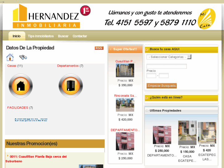 www.hernandezinmobiliaria.com