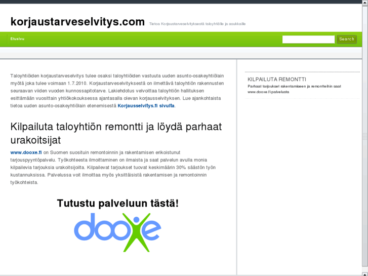 www.korjaustarveselvitys.com