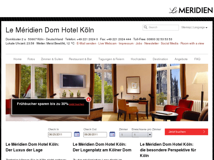 www.lemeridiendomhotelkoeln.com