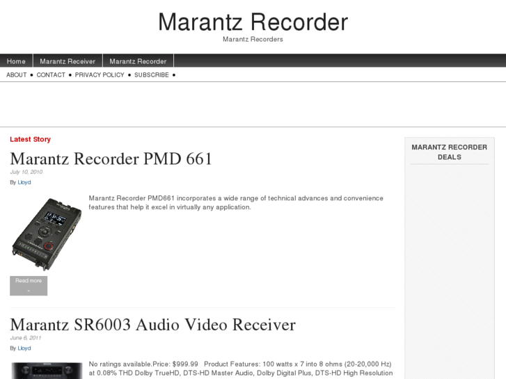 www.marantzrecorder.com