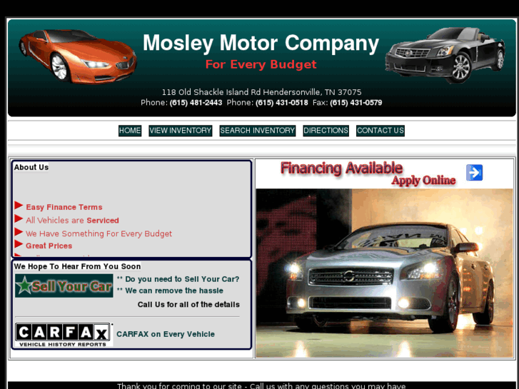 www.mosleymotorcompany.com