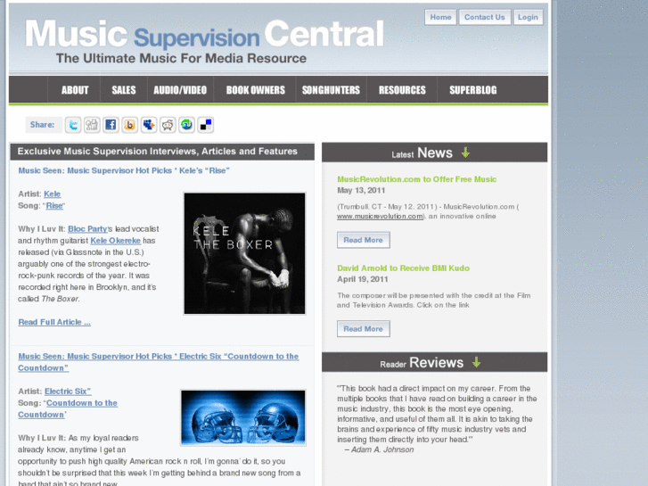 www.musicsupervisioncentral.com