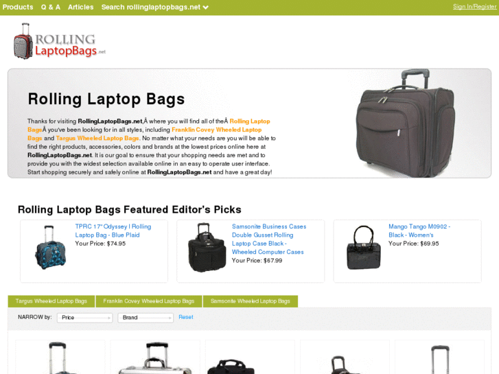 www.rollinglaptopbags.net