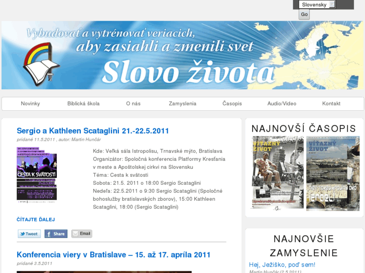 www.slovozivota.sk