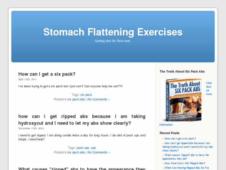 www.stomachflatteningexercises.net