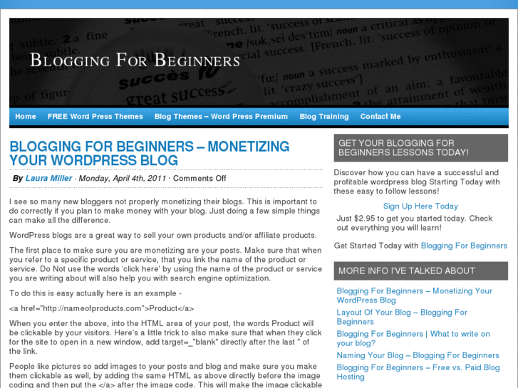 www.wordpressbloggingforbeginners.com