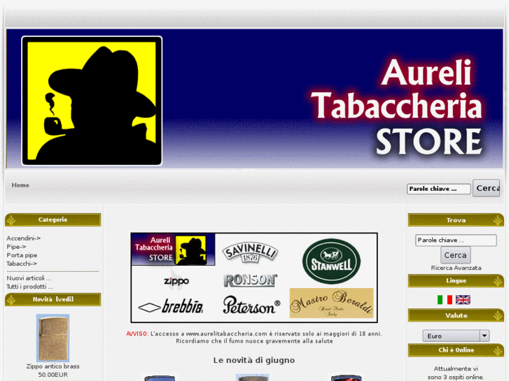 www.aurelitabaccheria.com