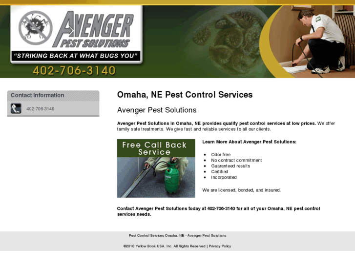 www.avengerpestsolutionsomaha.com