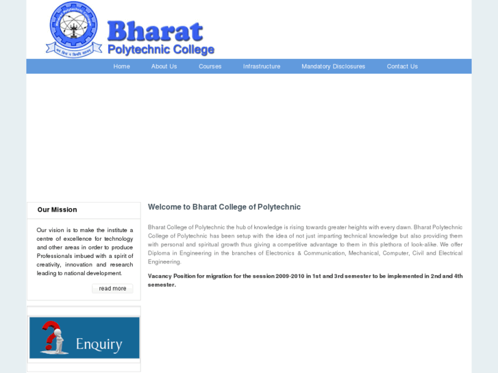 www.bharatpolytechniccollege.com