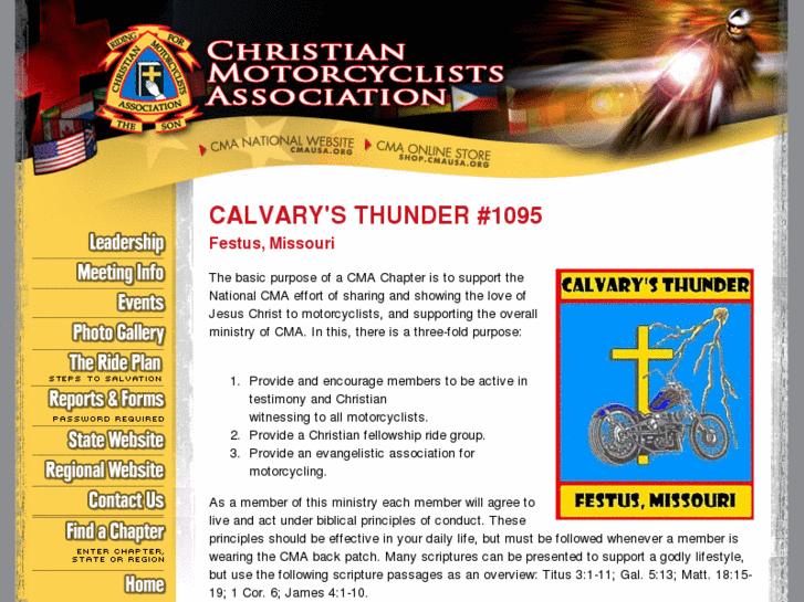 www.calvarysthunder.org