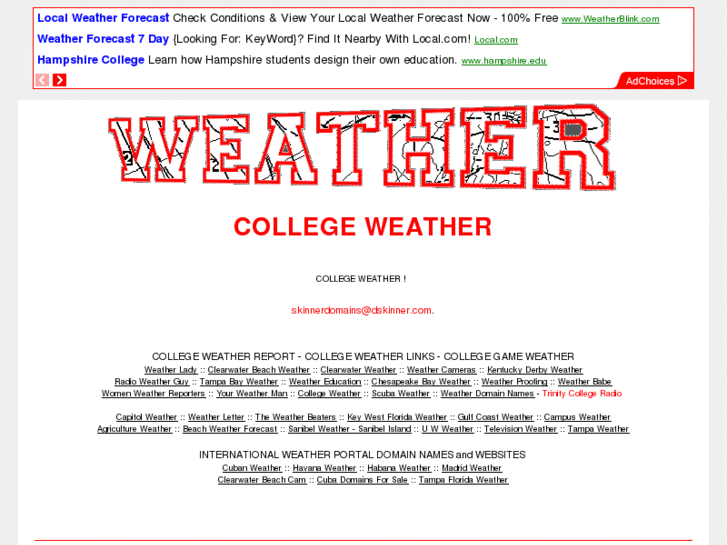 www.collegeweather.com