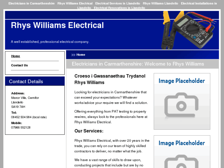 www.electriciansllandeilo.com