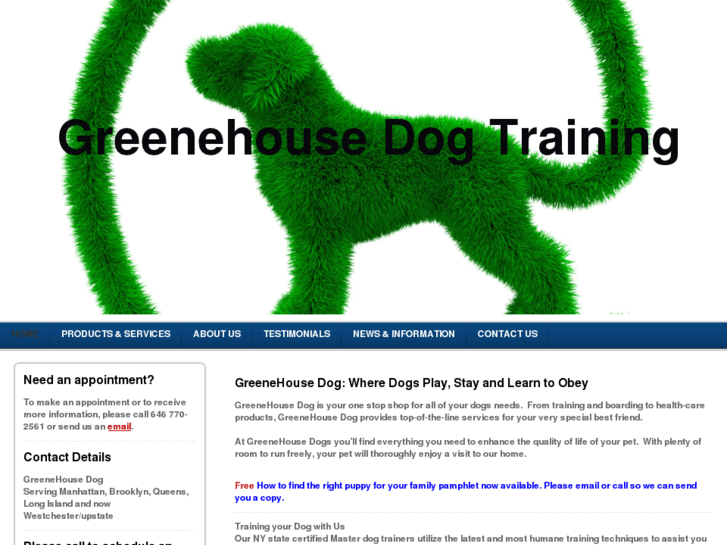 www.greenehousedog.com
