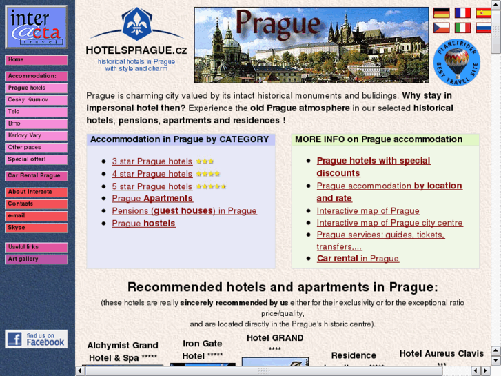 www.hotelsprague.cz