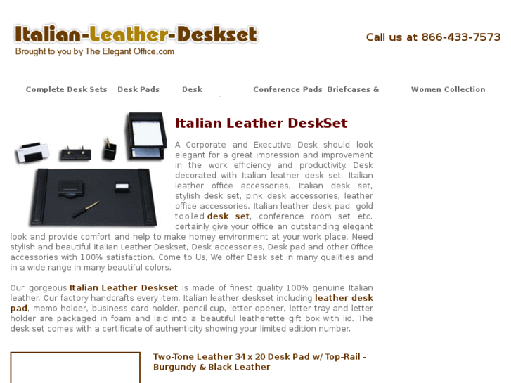 www.italian-leather-deskset.com