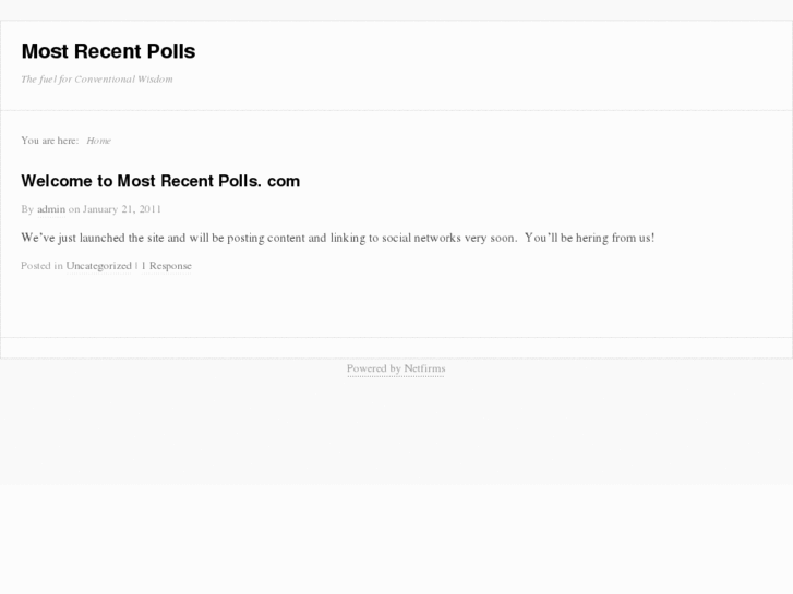 www.mostrecentpolls.com