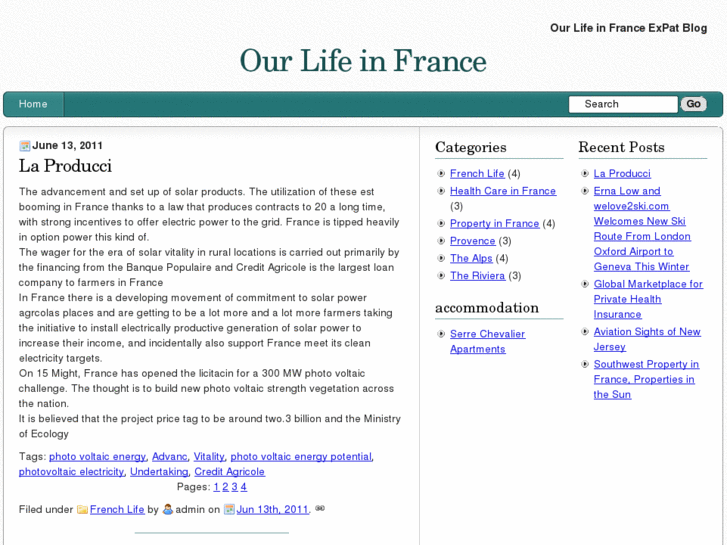 www.ourlifeinfrance.com