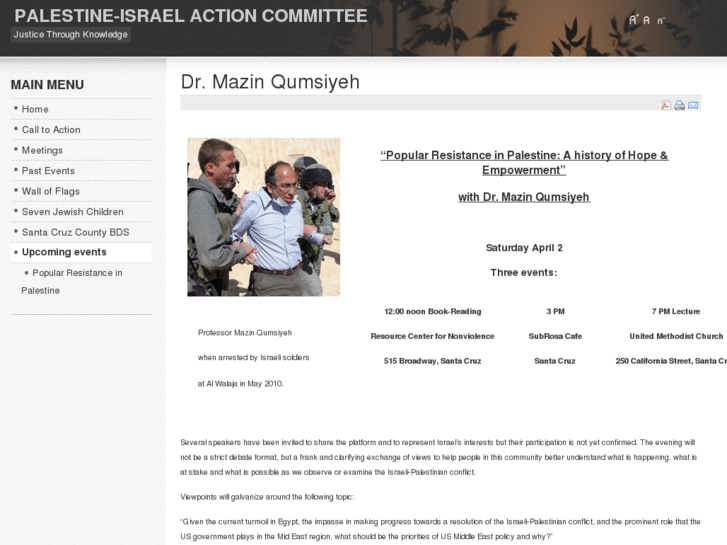 www.palestineisraelactioncommittee.com