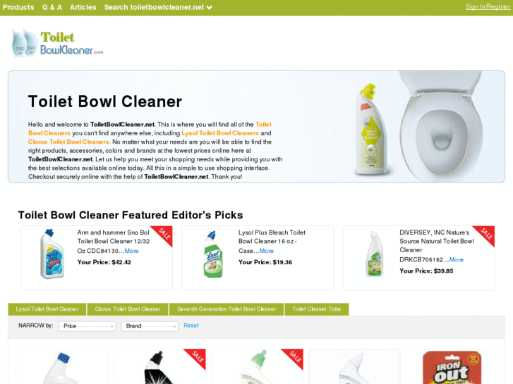 www.toiletbowlcleaner.net