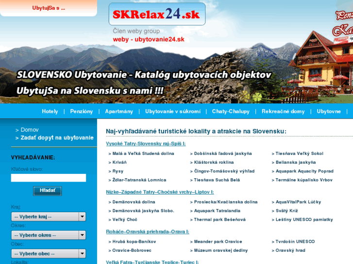 www.ubytujsa24.sk