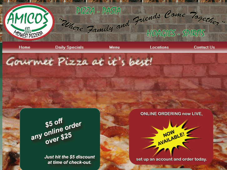 www.amicosmidwestpizzeria.com