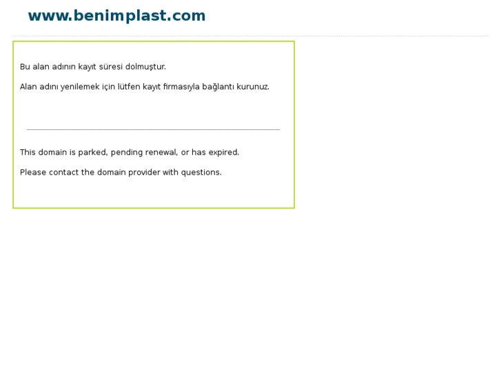 www.benimplast.com