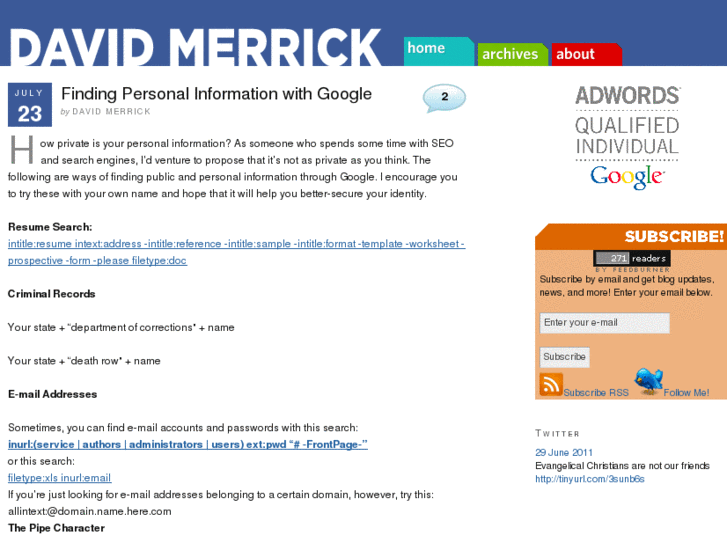 www.david-merrick.com