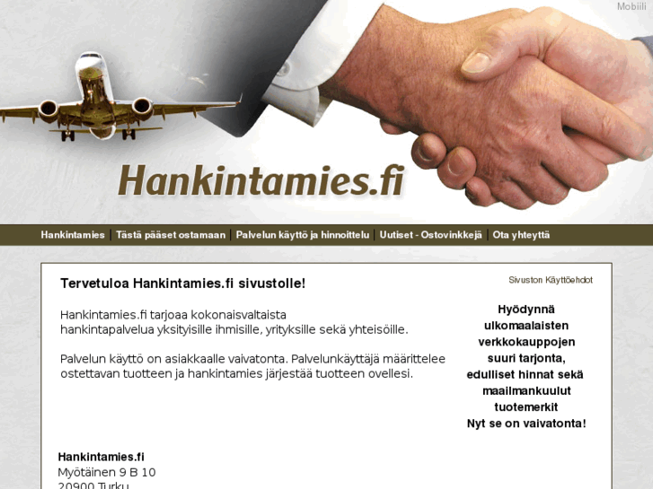 www.hankintamies.com