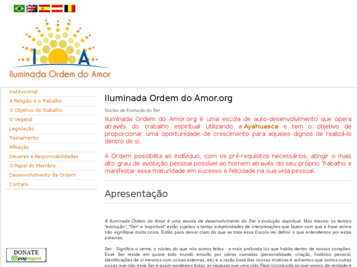 www.iluminadaordemdoamor.org