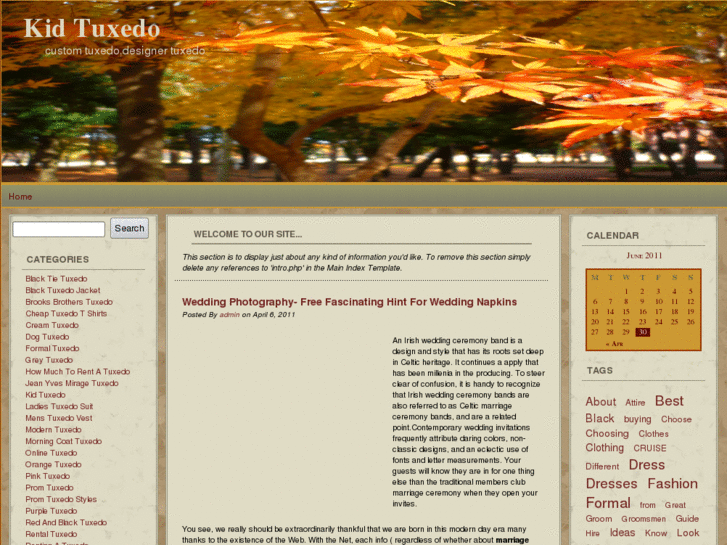 www.kidtuxedo.net