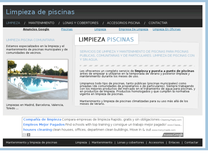 www.limpiezadepiscinas.es