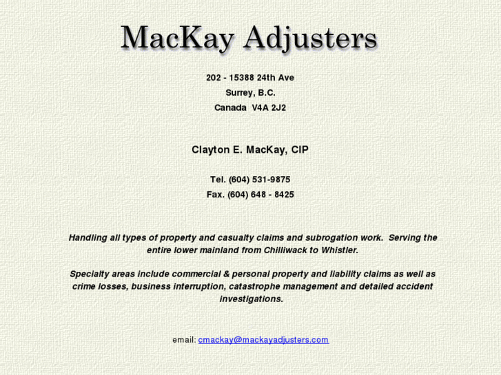 www.mackayadjusters.com