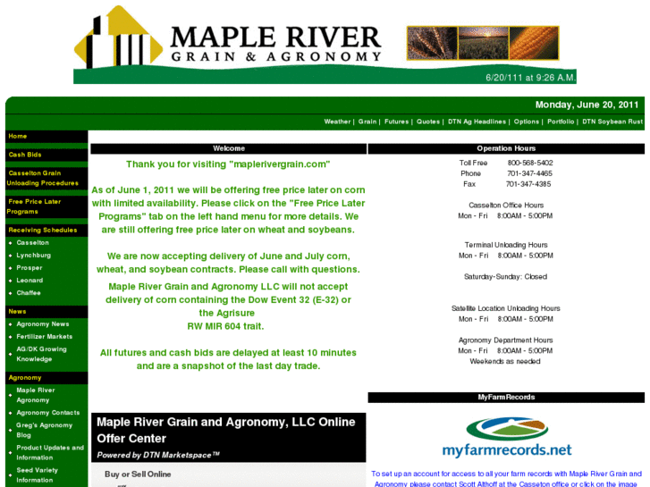 www.maplerivergrain.com