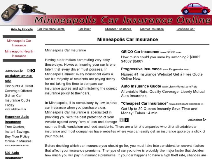 www.minneapoliscarinsuranceonline.com