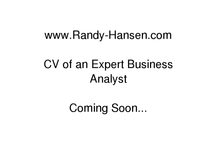 www.randy-hansen.com