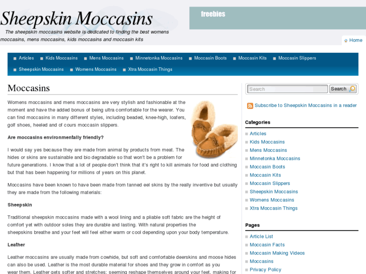 www.sheepskinmoccasins.co.uk