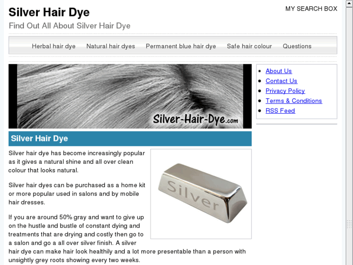 www.silver-hair-dye.com