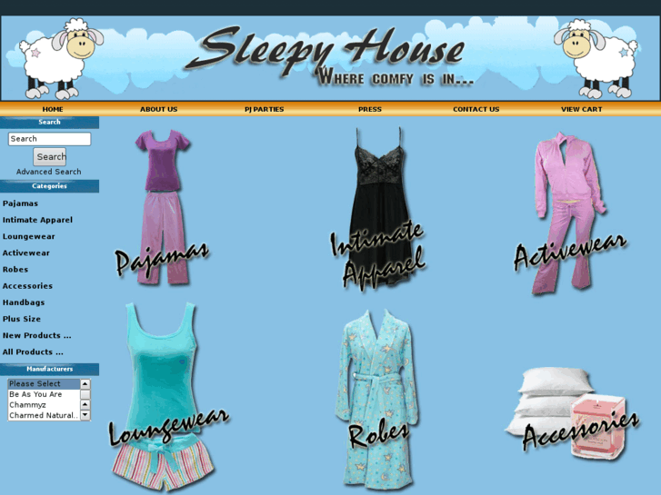 www.sleepyhousepajamas.com