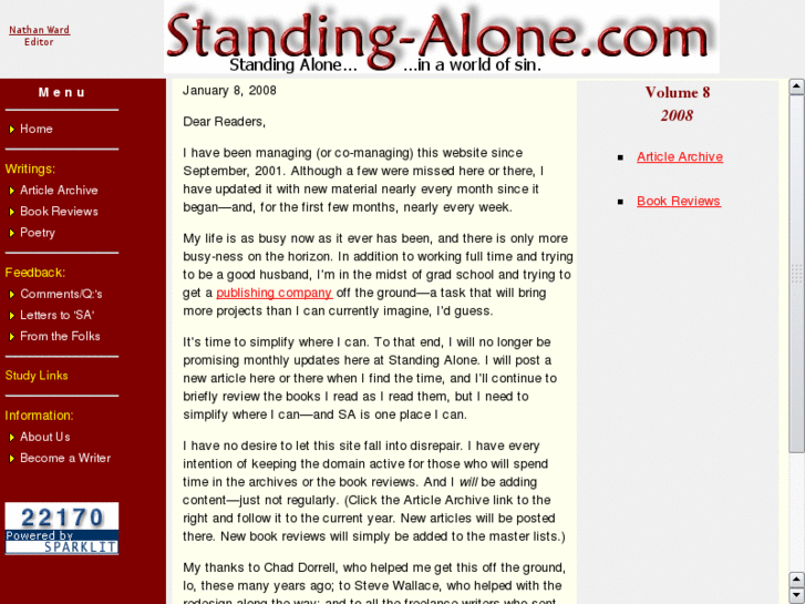 www.standing-alone.com