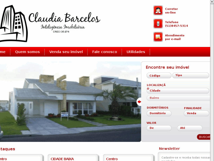 www.claudiabarcelosimoveis.com