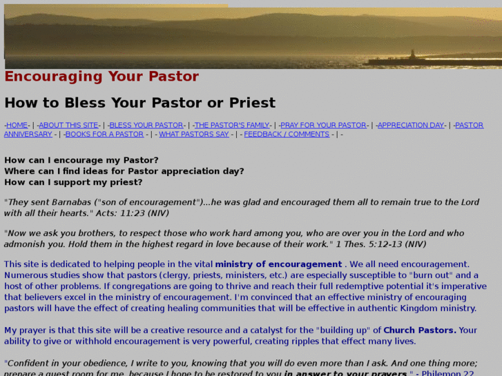 www.encouragingyourpastor.com