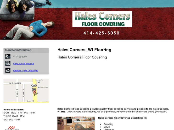 www.halescornersflooring.com