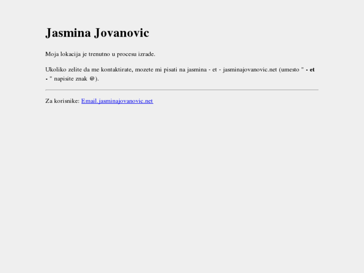 www.jasminajovanovic.net