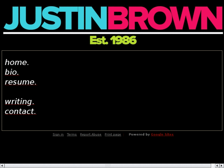 www.justinbrown.info