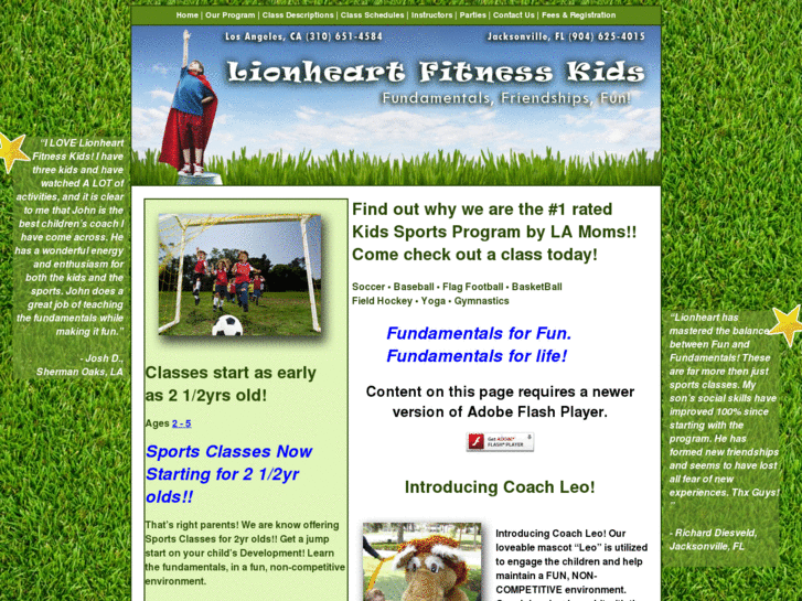 www.lionheartfitnesskids.com