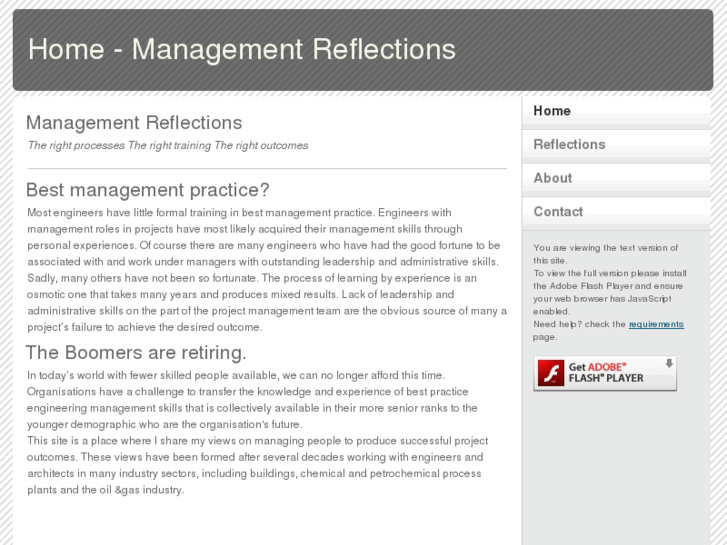 www.managementreflections.com