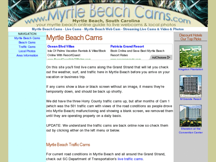 www.myrtlebeachcams.com