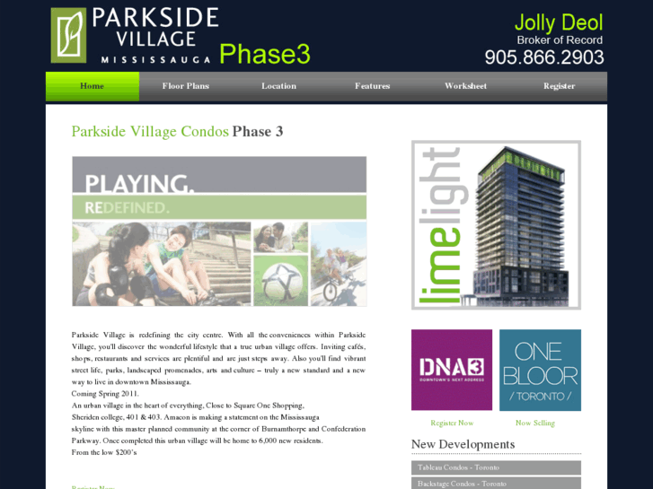 www.parksidevillage-condos.com