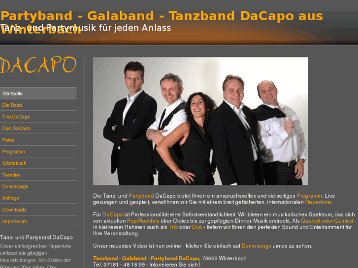 www.partyband-dacapo.com