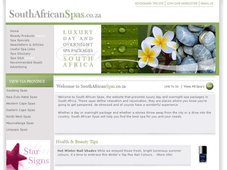 www.southafricanspas.co.za